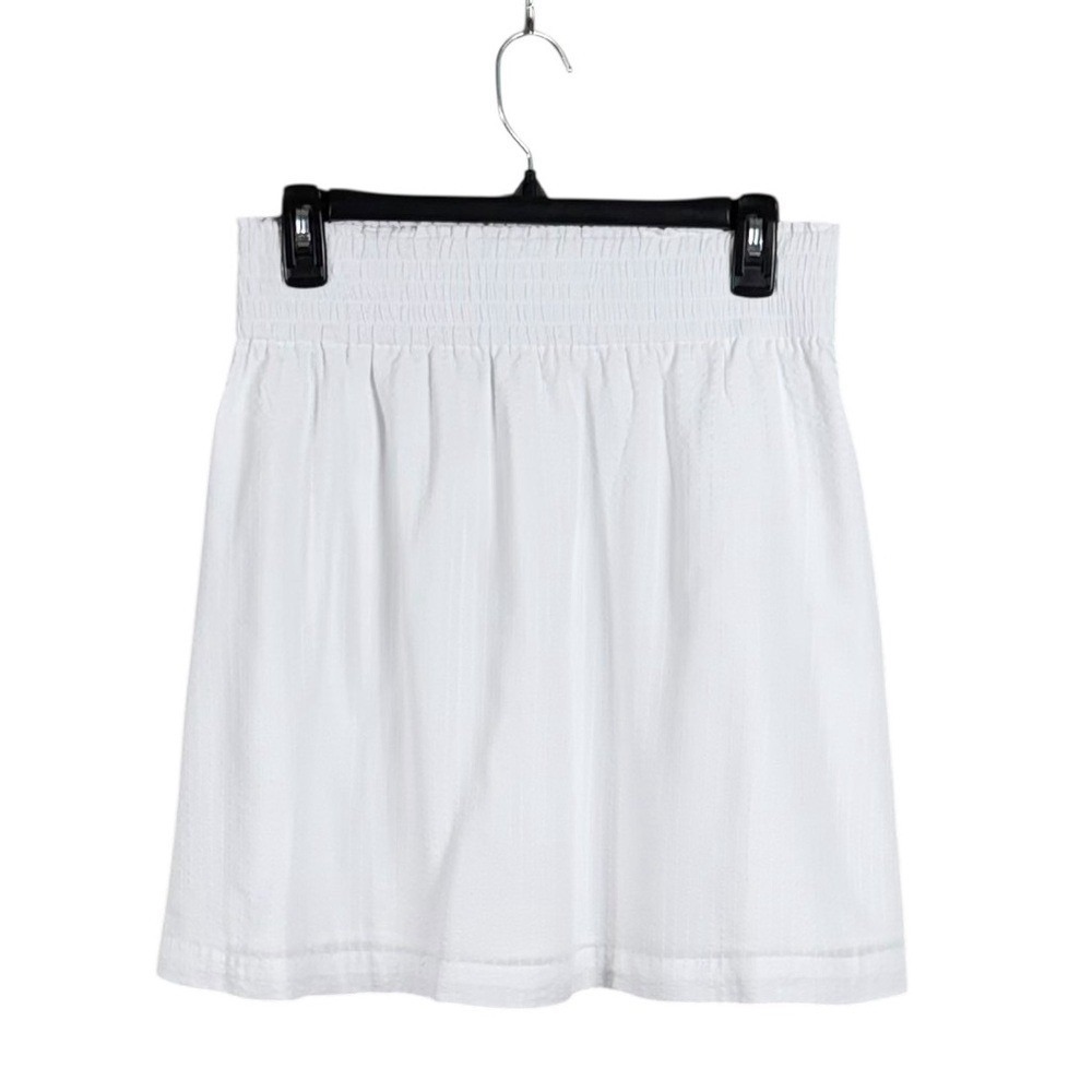 Loft White Mini Skirt Size Small Coquette Fairy Soft Girl Kawaii Coastal New